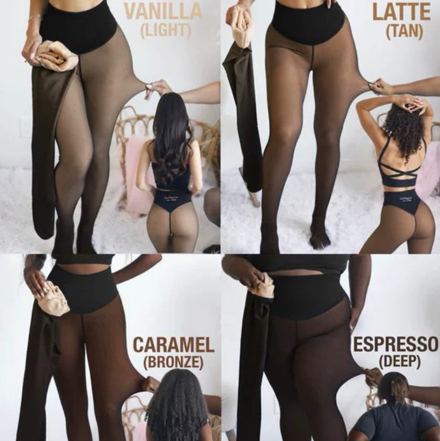 Fleece Lined Seamless Pantyhose (Copy)